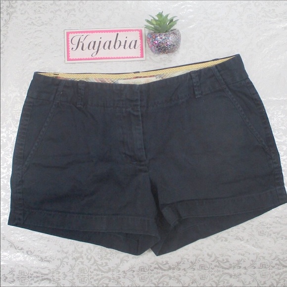 J. Crew Pants - J. CREW Navy Blue Chino Shorts. Size 8